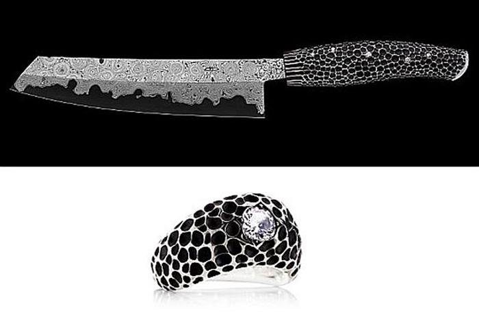 Nesmuk Diamond Studded Knife – Price: $39,600