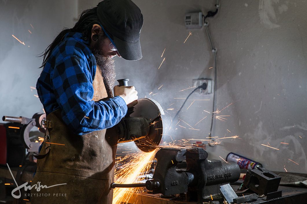 kaminari knives interview knife making forging