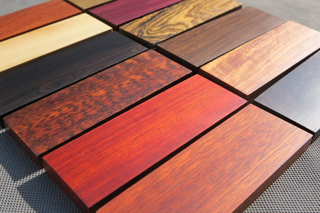 kitchen knife handles wood