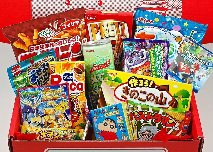 Japanische Snacks Abo-Boxen