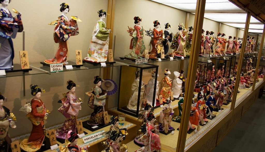 kyoto geisha puppen japanisches geschenk