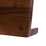 magnetischer messerständer aus amerikanischem nussbaum