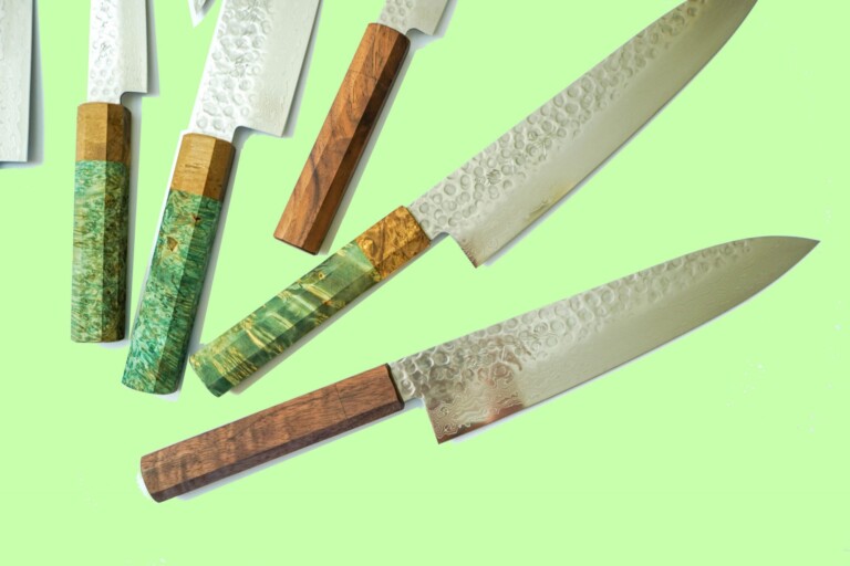 quality handcrafted japanese knife set cooking