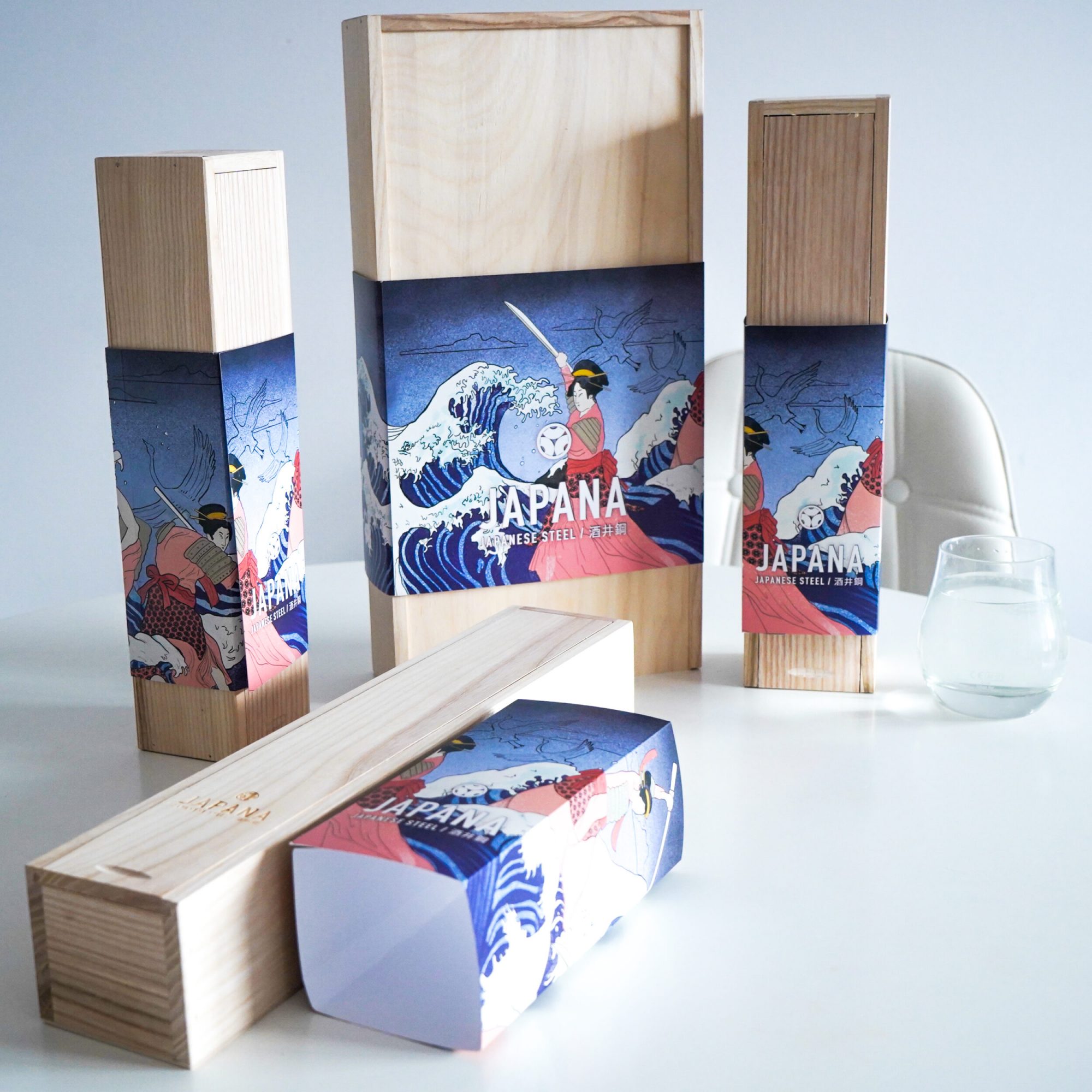 Oishya Sakai Kyuba boxes range on white