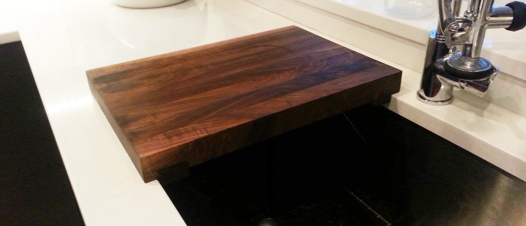 over the kitchen sink board