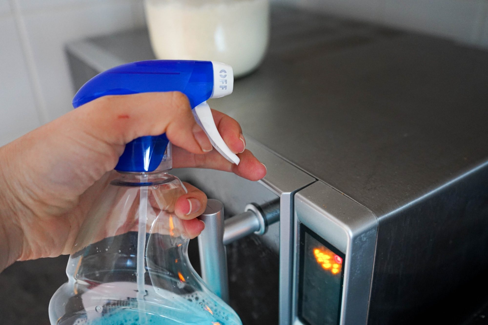 cleaning stainless steel with window cleaner