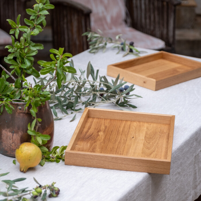Signature Wooden Tray - Oak