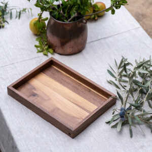 Signature Wooden Tray - Walnut