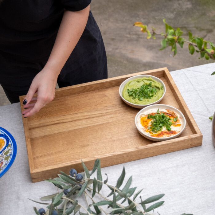 Signature Wooden Tray - Oak