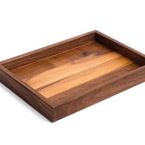 Tablett amerikanischer Nussbaum klein 6 Detail