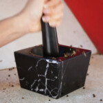 mortar pestle marble oishya