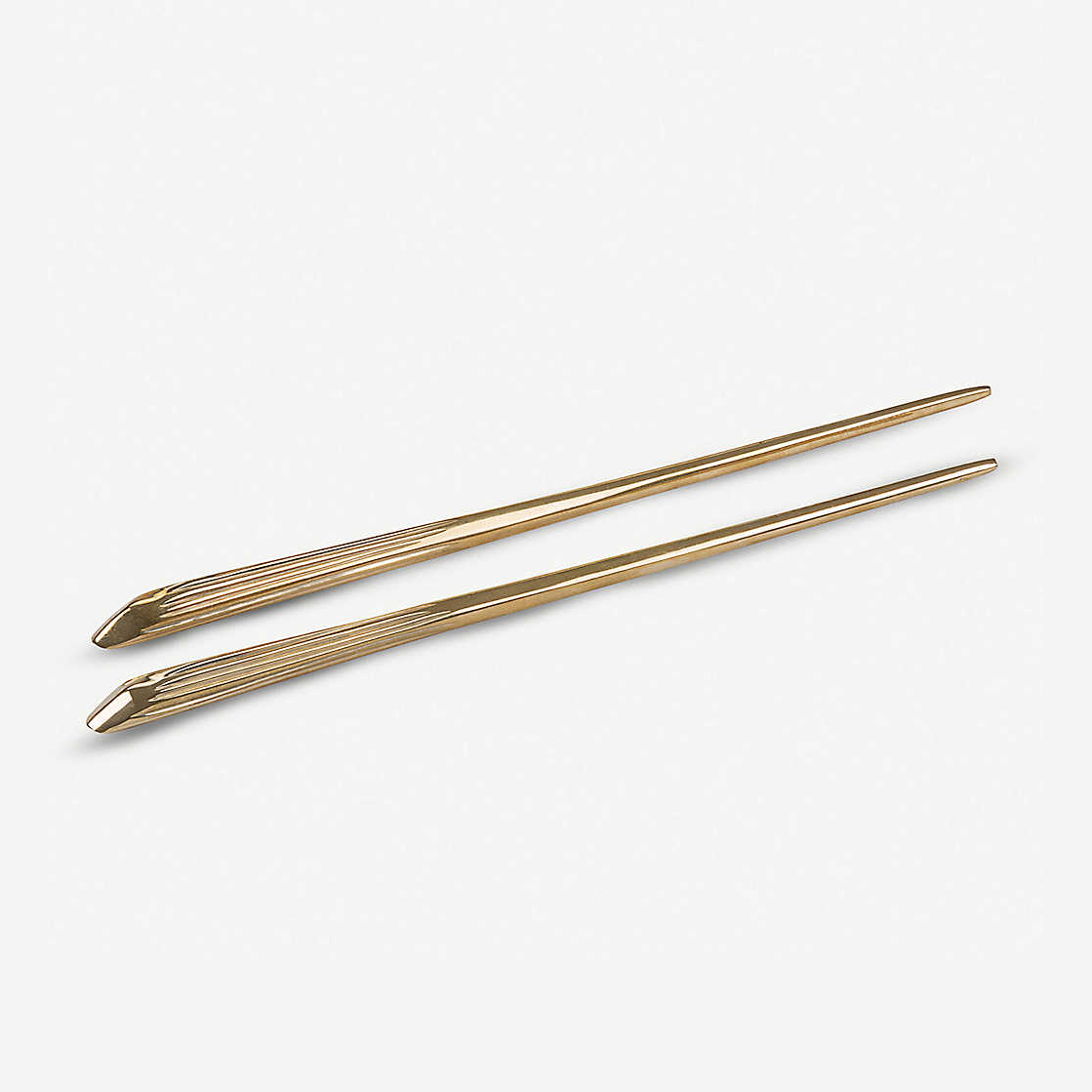 brass chopsticks luxury set