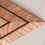 Wooden Triple Trivet Stand - Oak