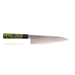 Seki Kyuba NIJI Gyuto 20cm Olive Green