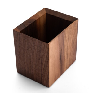 Utensilienhalter aus Walnussholz oishya