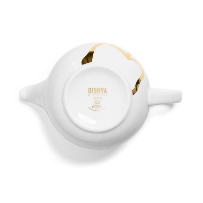 Kintsugi Collection Fine Bone China Porcelain Tea Pot Kintsugi Collection Fine Bone China Porcelain Tea Pot