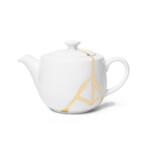 Kintsugi Collection Fine Bone China Porcelain Tea Pot Kintsugi Collection Fine Bone China Porcelain Tea Pot
