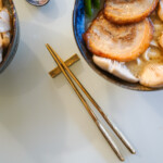 Signature Brass Chopsticks Inc. Rest - Chopsticks on Rest