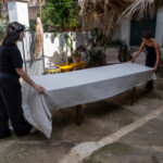 Stonewashed Linen Tablecloth – Natural Beige