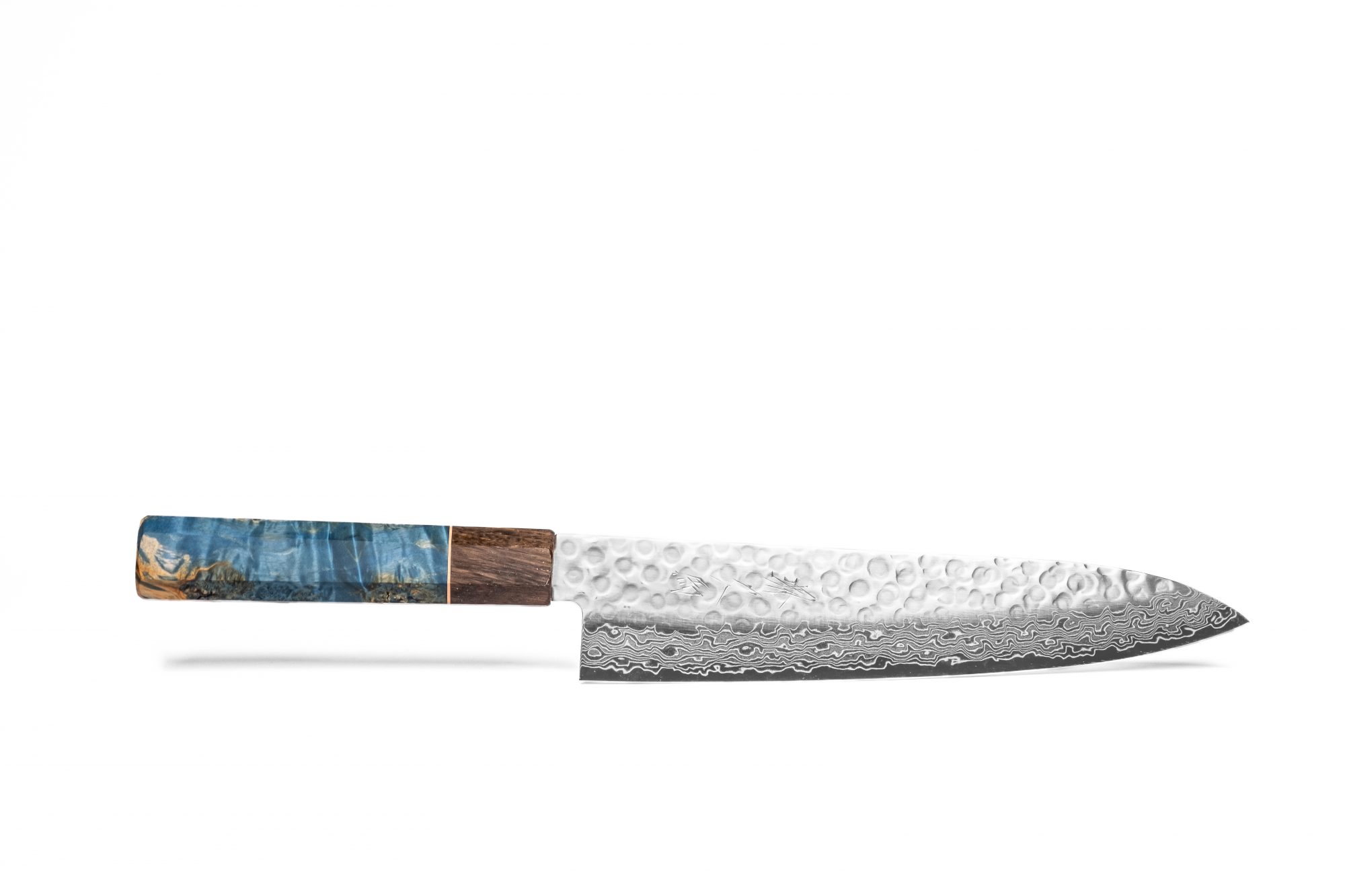 Sakai Kyuba Oishya Gyuto Chefs Knife – Mediterranean Blue