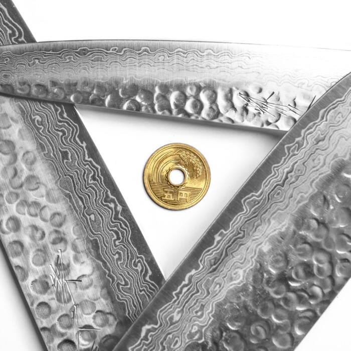 Sakai Kyuba Chefs knife Gyuto lucky coin