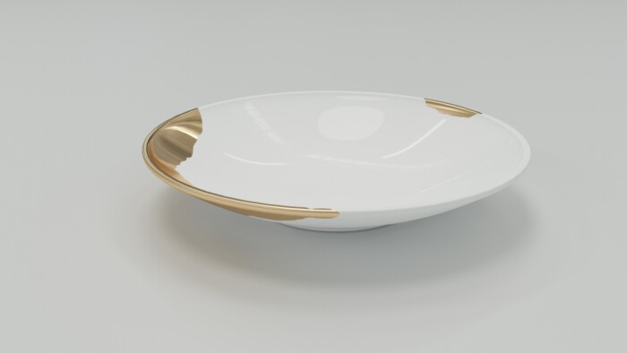 Kintsugi-Suppenteller - Teller 5