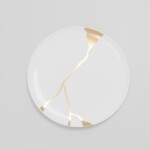 Kintsugi-Täfelchen - Teller 5