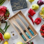 sakai kyuba fresh ingredients japanese kitchen knives