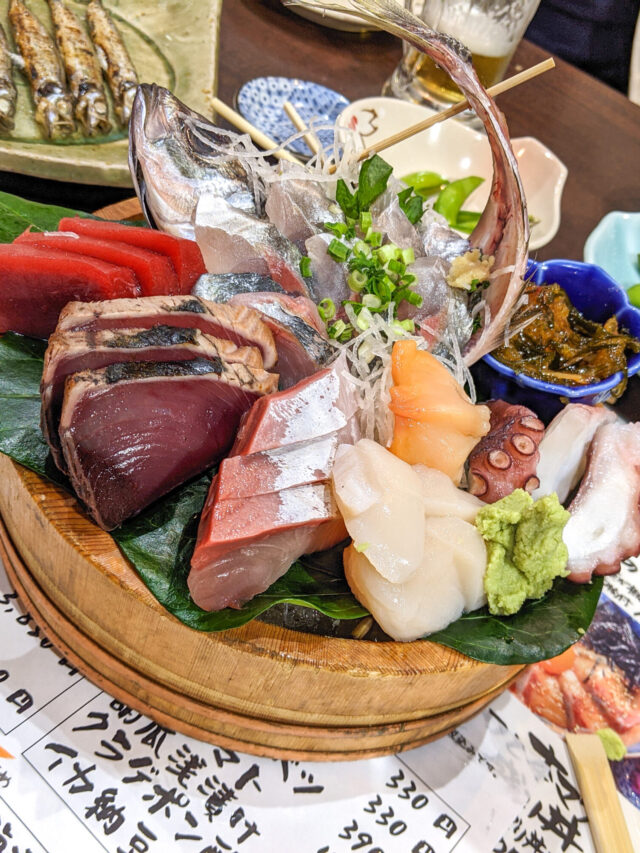 sashimi umami flavour japanese food