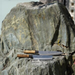 sakai kyuba messer japan küchenmesser in der natur