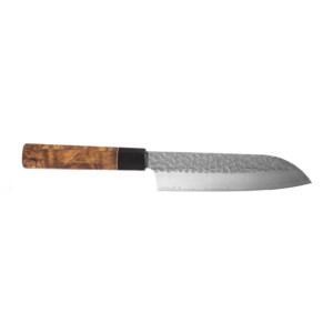 Seki Kyuba KATA Chefs Santoku 16.5cm - Naturbraun