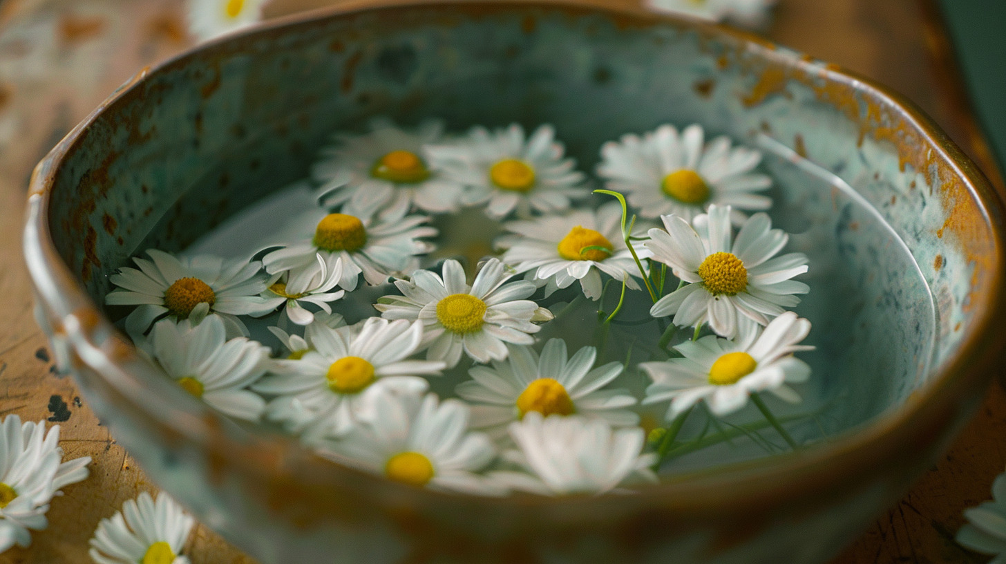 chamomile_as_edible_flowers_oishya healthy cooking