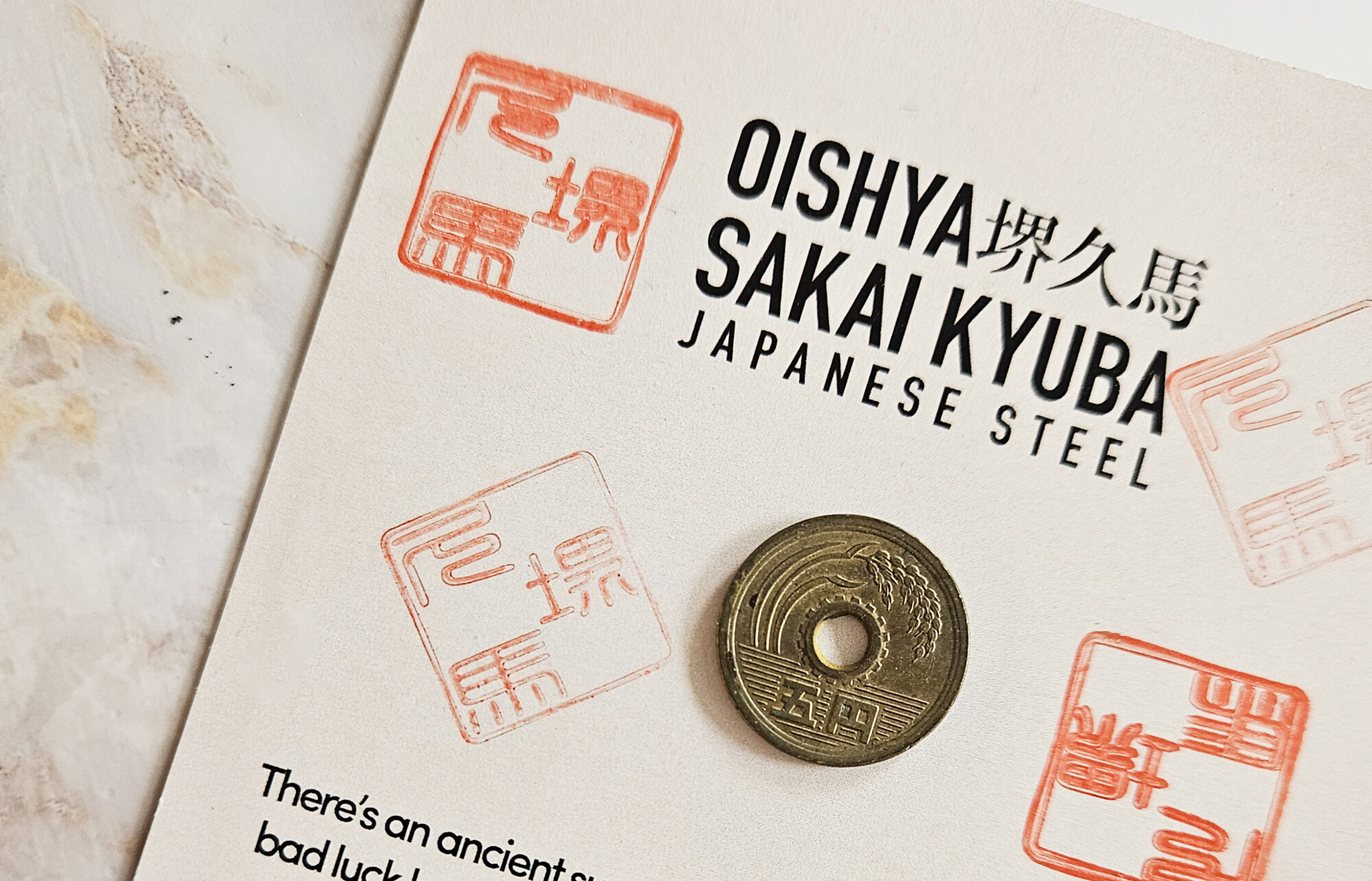 hanko stamp oishya certificate of authenticity