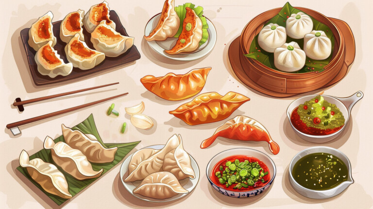 Dumplings Gyoza Pierogi