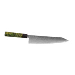 seki kyuba shin kiritsuke 24cm chefs knife olive green