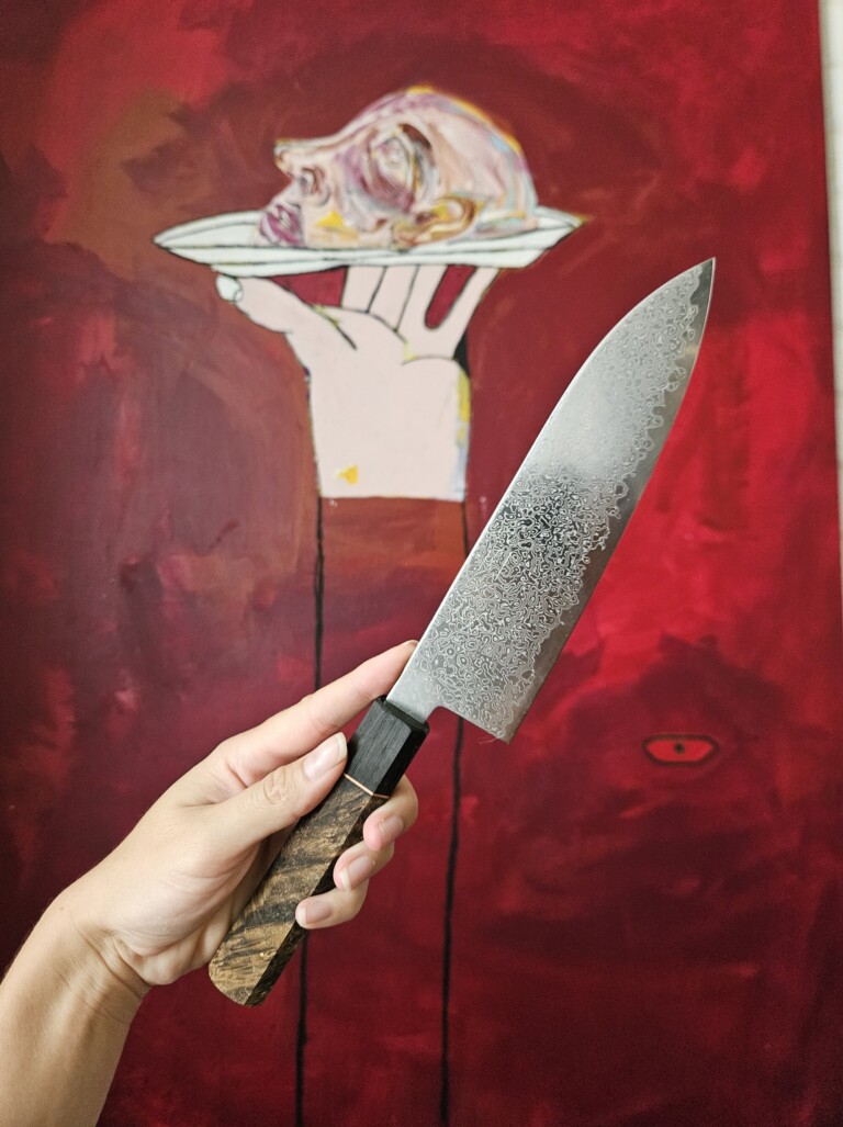 Seki Kyuba SHIN Santoku Chef's Knife Japanese