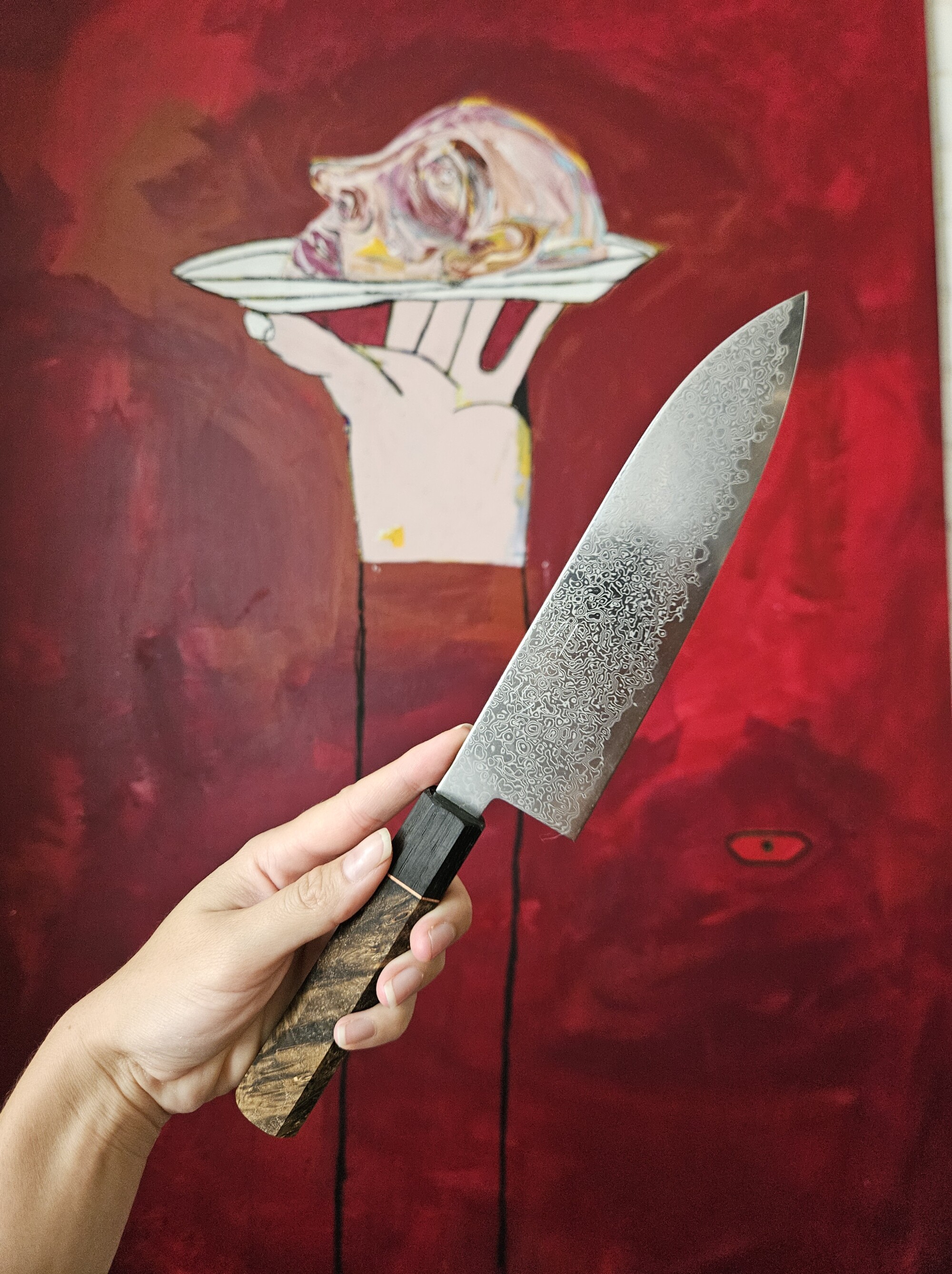 Seki Kyuba SHIN Santoku Chef’s Knife Japanese Seki Kyuba SHIN Santoku Chef's Knife Japanese