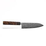 Seki Kyuba SHIN Santoku natural brown chef's