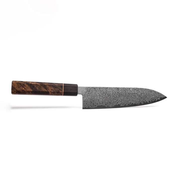 Seki Kyuba SHIN Santoku natural brown chef's