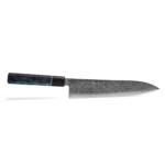 seki kyuba shin gyuto 21cm chefs knife mediterrenean blue