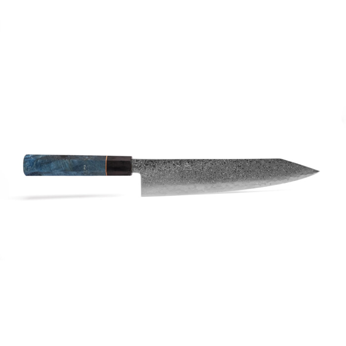 seki kyuba shin kiritsuke 21cm kochmesser mediterran blau