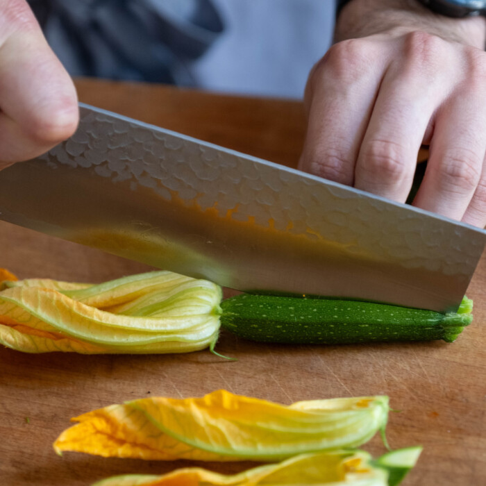 Seki Kyuba KATA Nakiri Japanese Kitchen Knife Seki Kyuba KATA Nakiri Japanese Kitchen Knife