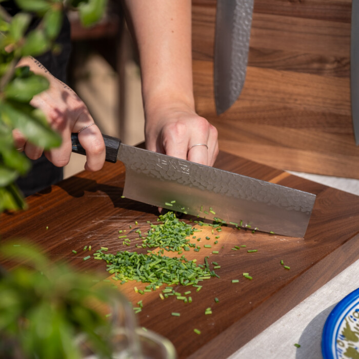Seki Kyuba KATA Nakiri Japanese Kitchen Knife Seki Kyuba KATA Nakiri Japanese Kitchen Knife