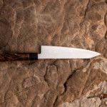 Seki Kyuba SHIN Japanisches Küchenmesser Kiritsuke 21cm Naturbraun