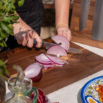 Seki Kyuba SHIN Japanese Kitchen Knife Petty Mediterranean Blue Seki Kyuba SHIN Japanese Kitchen Knife Petty Mediterranean Blue