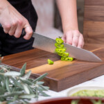 Seki Kyuba SHIN Japanese Kitchen Knife Kiritsuke 21cm Mediterranean Blue