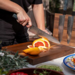 Seki Kyuba SHIN Japanese Kitchen Knife Kiritsuke 21cm Mediterranean Blue