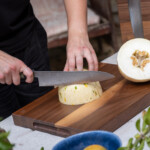 Seki Kyuba SHIN Japanisches Küchenmesser Gyuto 21cm Olivgrün Seki Kyuba SHIN Japanisches Küchenmesser Gyuto 21cm Olivgrün