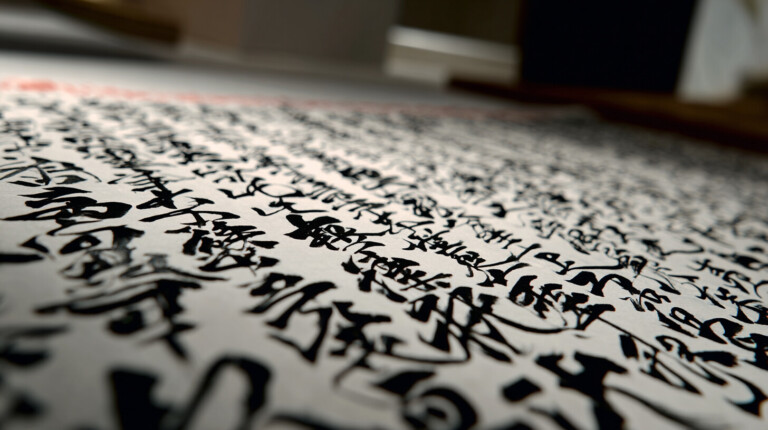 Handwritten Calligraphy Wedding Blessing