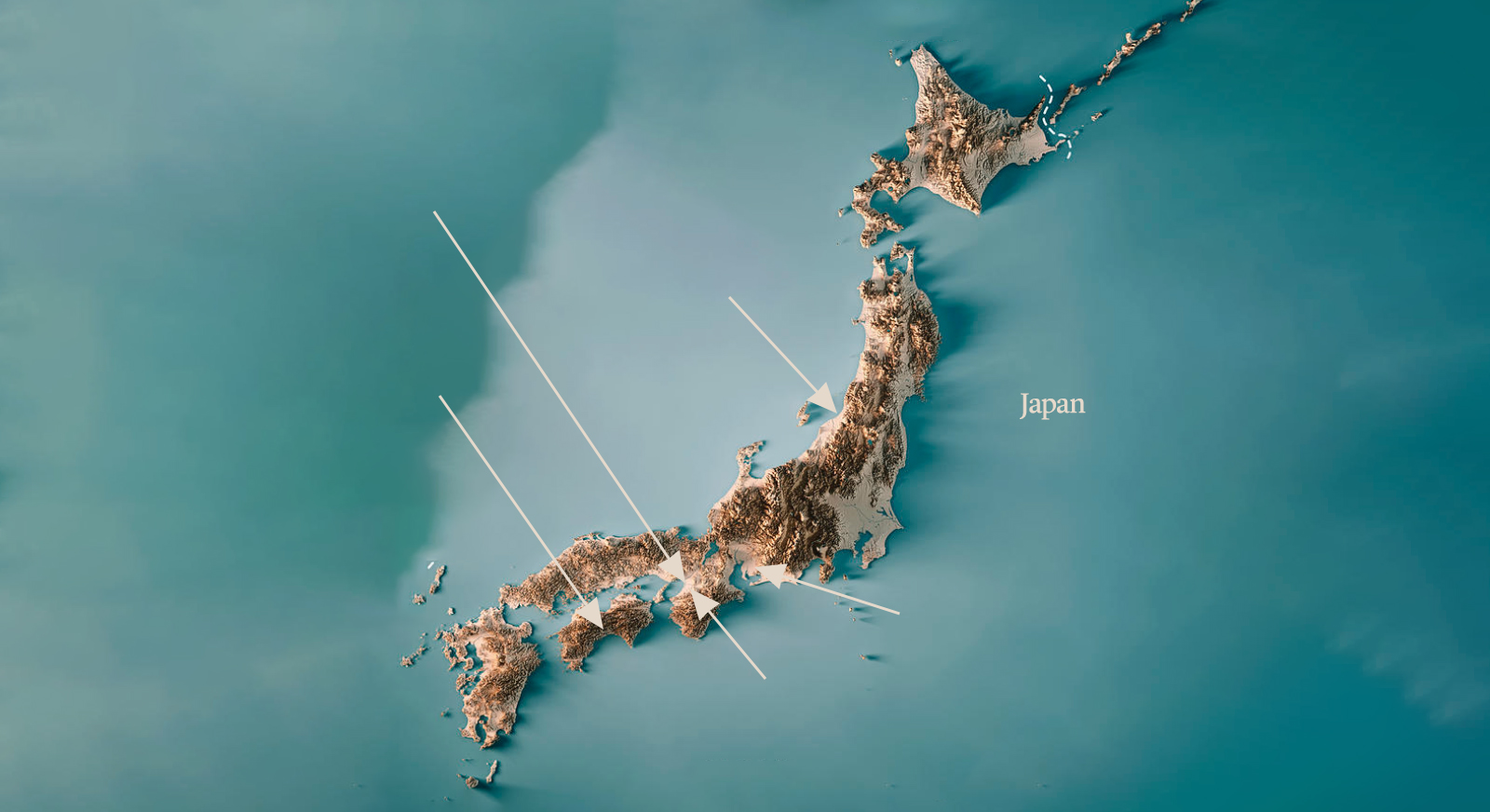 oishya suppliers japan map no names
